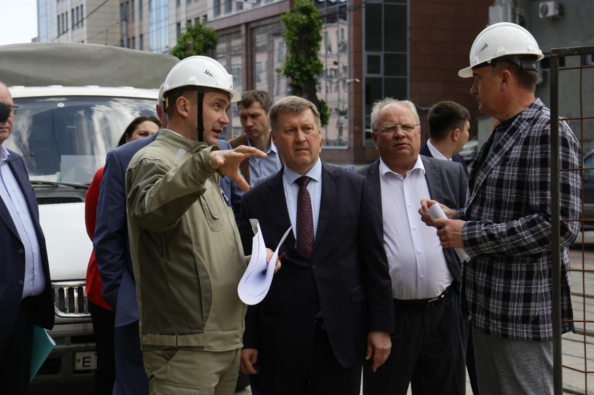 Photo Until City Day in Novosibirsk, traffic will resume at the intersections of st.  Serebrennikovskaya 2