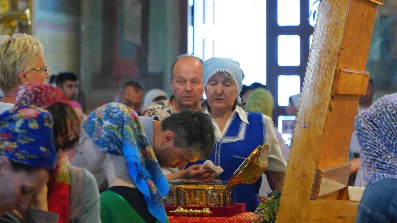 Фото В Новосибирске прошёл заключительный молебен с мощами Георгия Победоносца 2