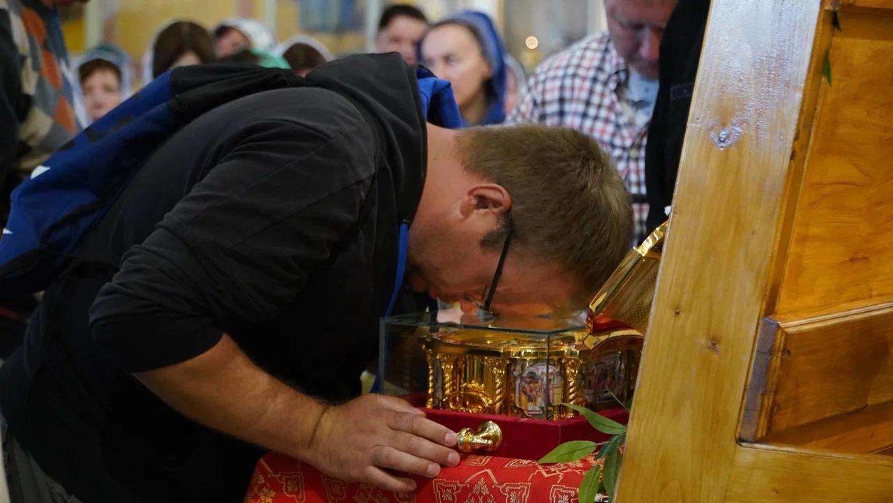 Фото В Новосибирске прошёл заключительный молебен с мощами Георгия Победоносца 6