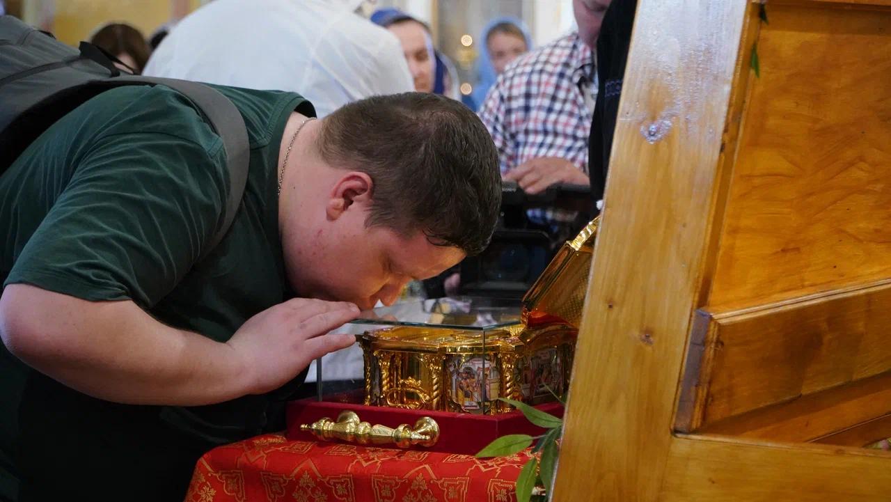 Фото В Новосибирске прошёл заключительный молебен с мощами Георгия Победоносца 7