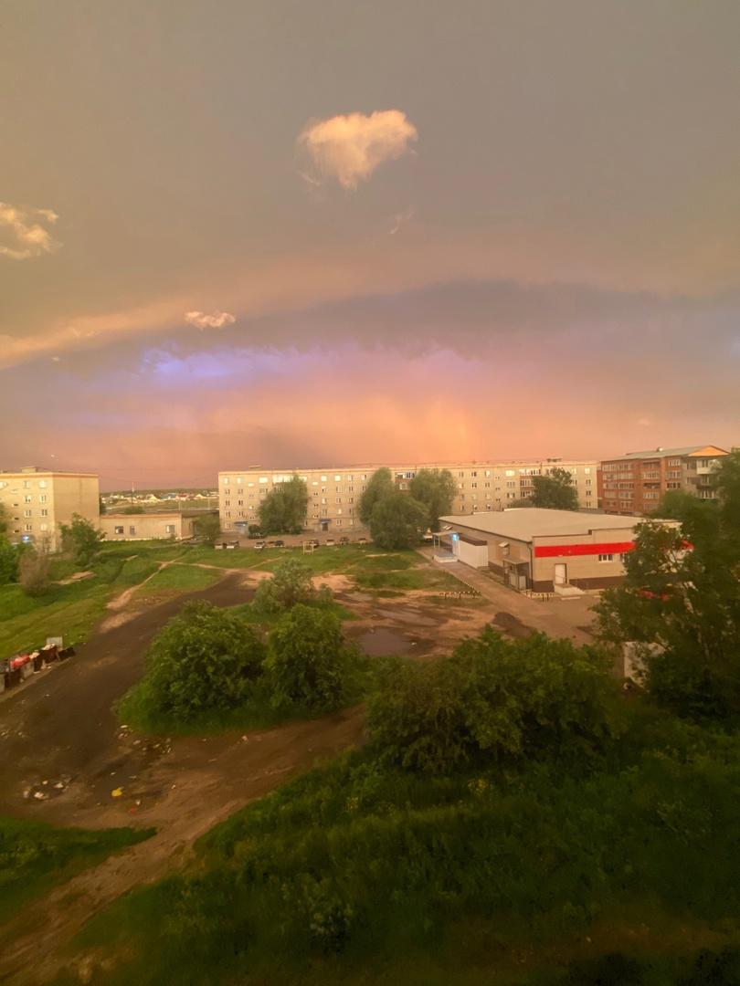 Фото Утро жителей Карасука Новосибирской области началось с необычного зарева 3