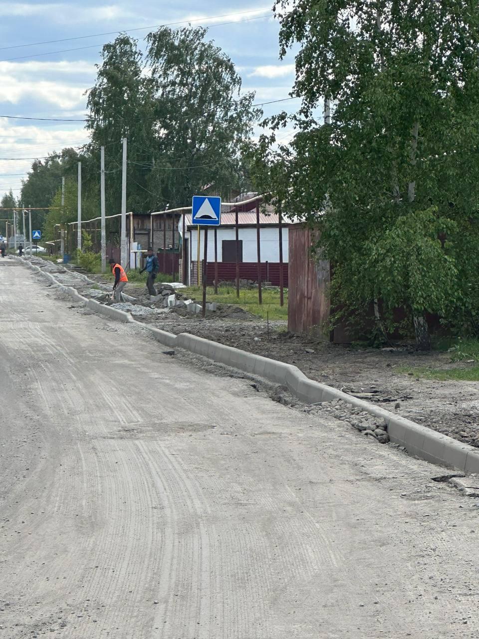 Фото Дома жителей села Толмачёво под Новосибирском забаррикадировали высокими бордюрами — они не могут выехать из гаражей 4