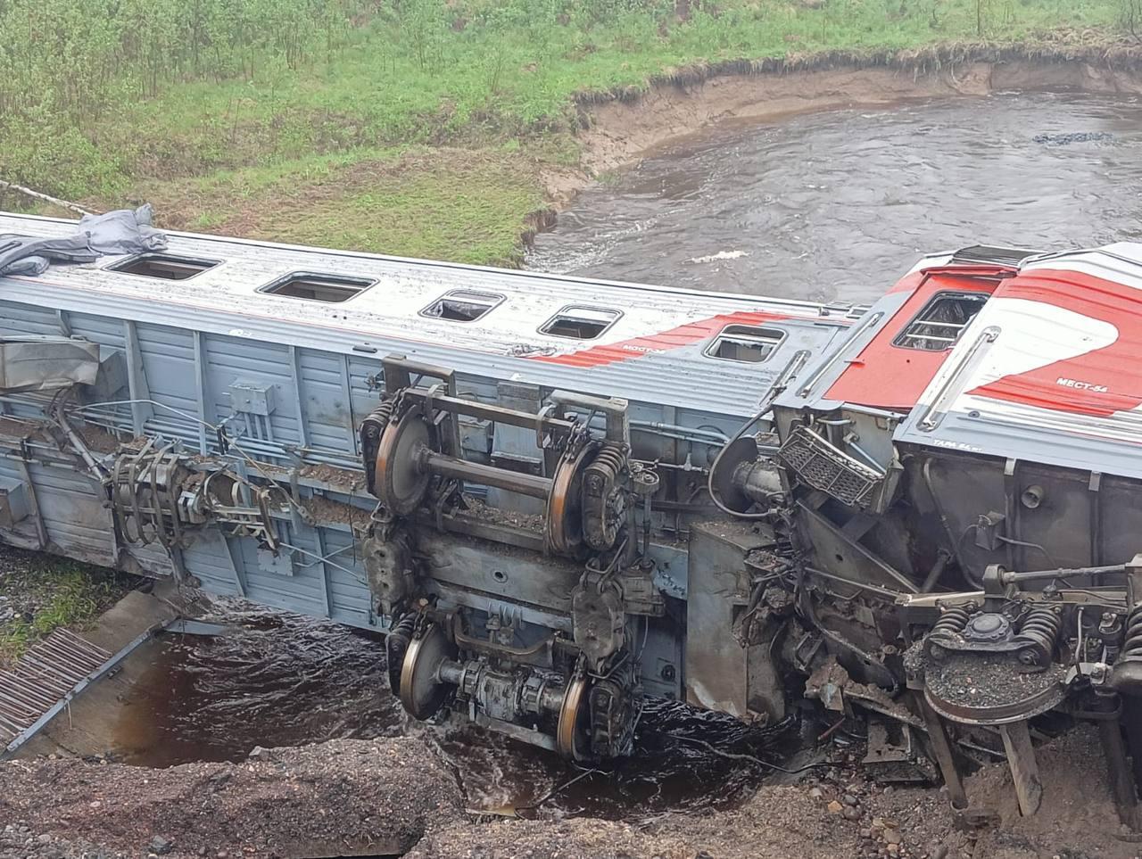 Фото Крушение поезда в Коми: жертвы и пострадавшие страшного ЧП. Что известно к данному часу? 5