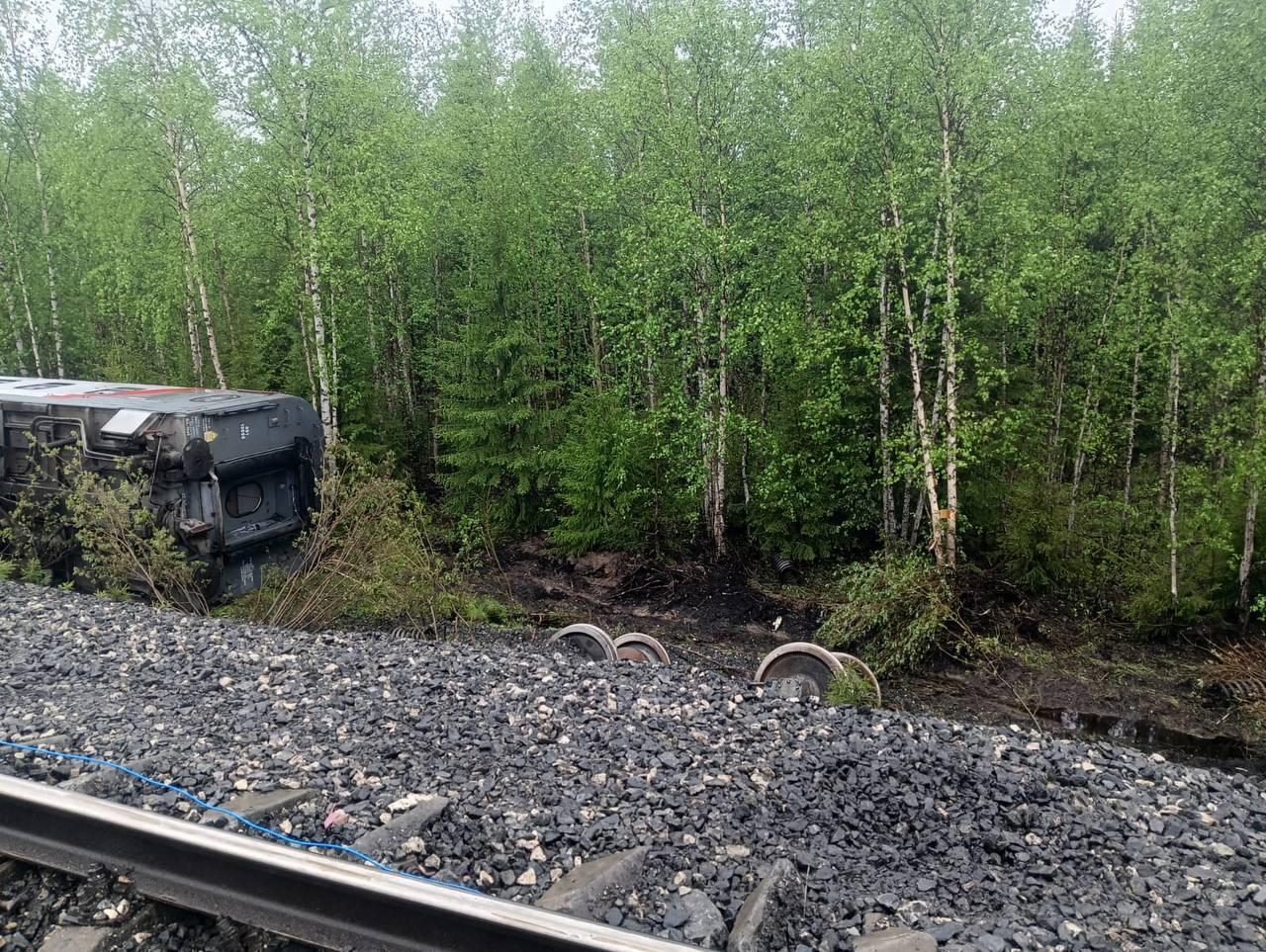 Фото Крушение поезда в Коми: жертвы и пострадавшие страшного ЧП. Что известно к данному часу? 7