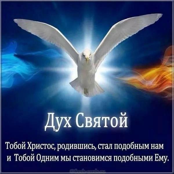 Фото День Святого Духа-2025: открытки для поздравлений с православным праздником 7