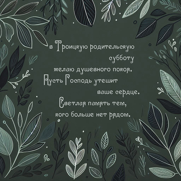 Фото Светлая память в Троицкую родительскую субботу! Трогательные открытки и картинки с молитвами 4 - Сиб.ФМ Фото Светлая память в Троицкую родительскую субботу! Трогательные открытки и картинки с молитвами 4