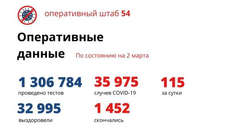 Фото Коронавирус в Новосибирске: количество умерших от COVID-19 к 3 марта 2021 года 2