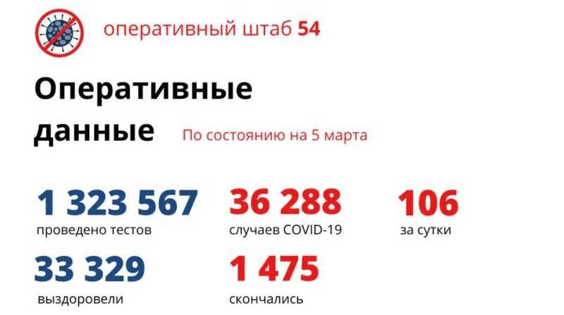 Фото Коронавирус в Новосибирске: количество умерших от COVID-19 к 6 марта 2021 года 2