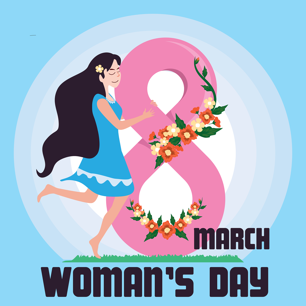 Фото Стихи и пожелания в Международный женский день: новые открытки на 8 Марта 12