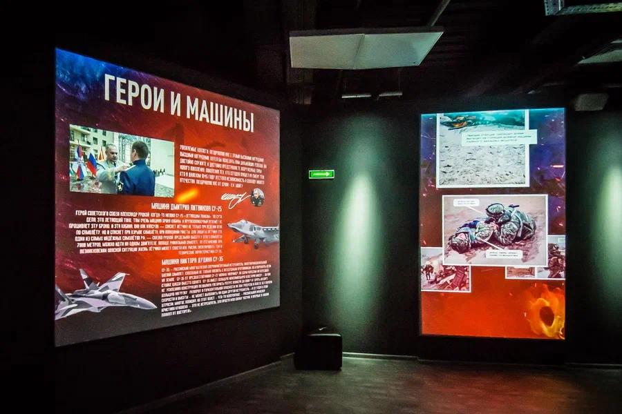 Фото В Новосибирске 31 марта открылась выставка  «Герои спецоперации» 5