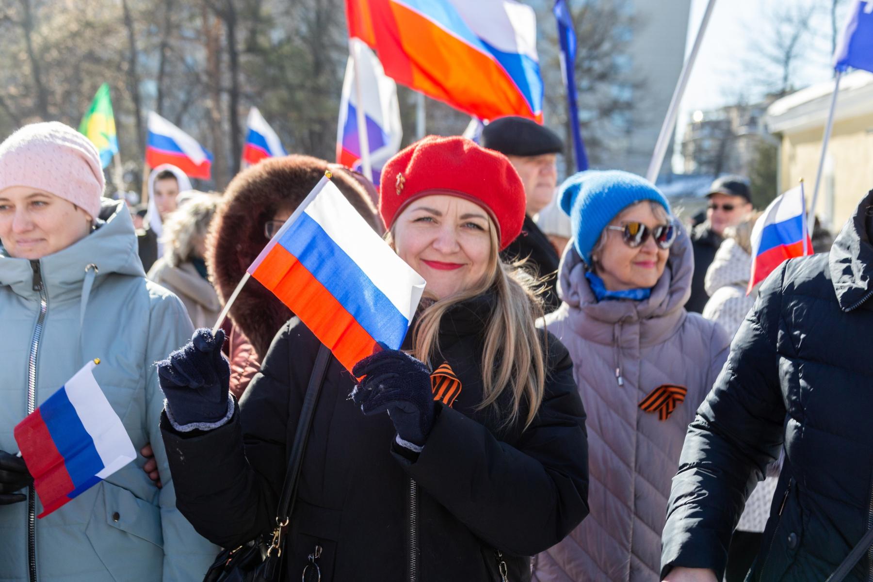 Фото В Новосибирске 18 марта отметили годовщину 