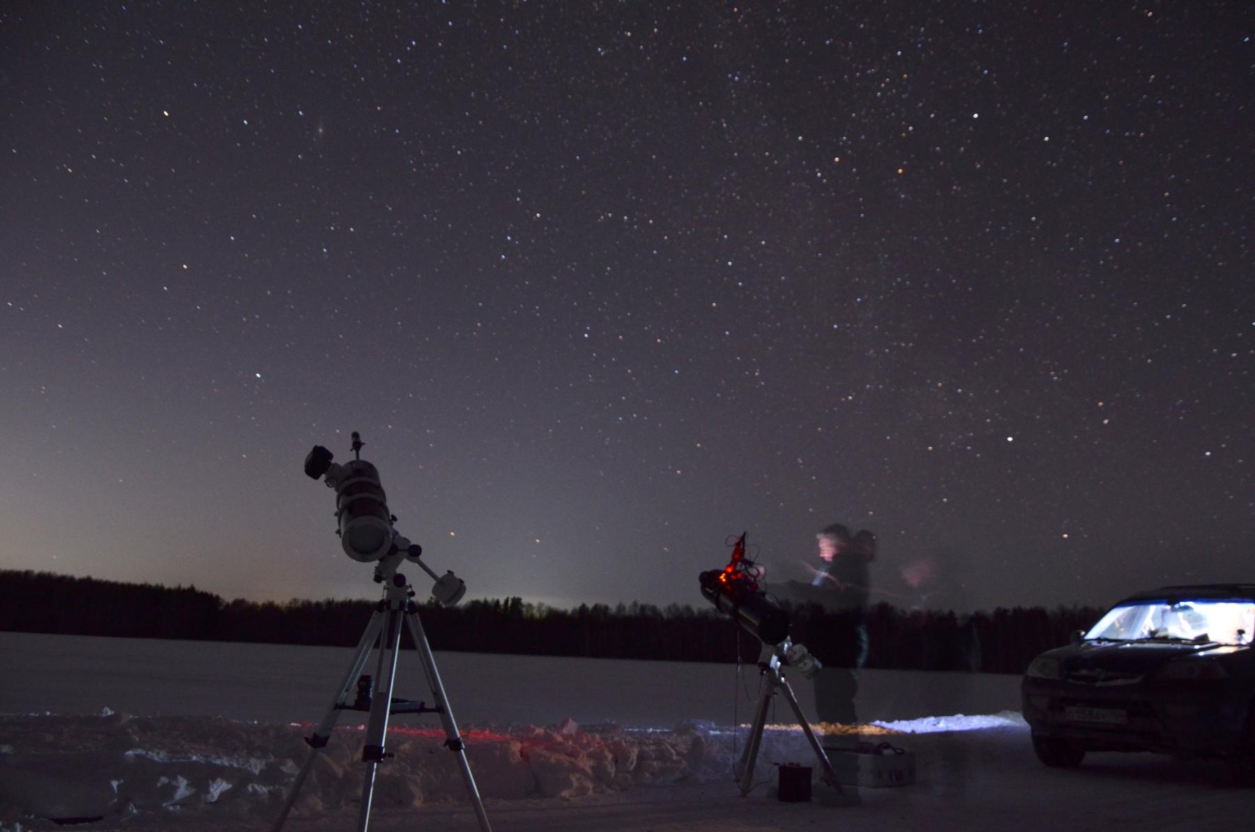 Фото Новосибирский астрофотограф снял полет кометы, которую можно увидеть раз в 70 лет 3