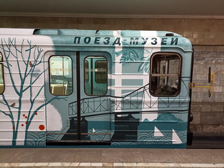 Фото В Новосибирске показали новый дизайн музея-поезда 2