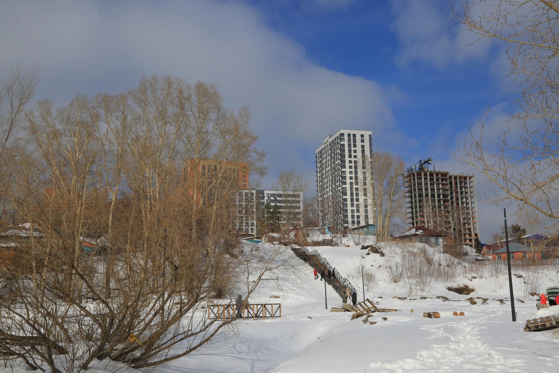 Фото Парк «Каменка» готов на 69% 3 - Сиб.ФМ Фото Парк «Каменка» готов на 69% 3