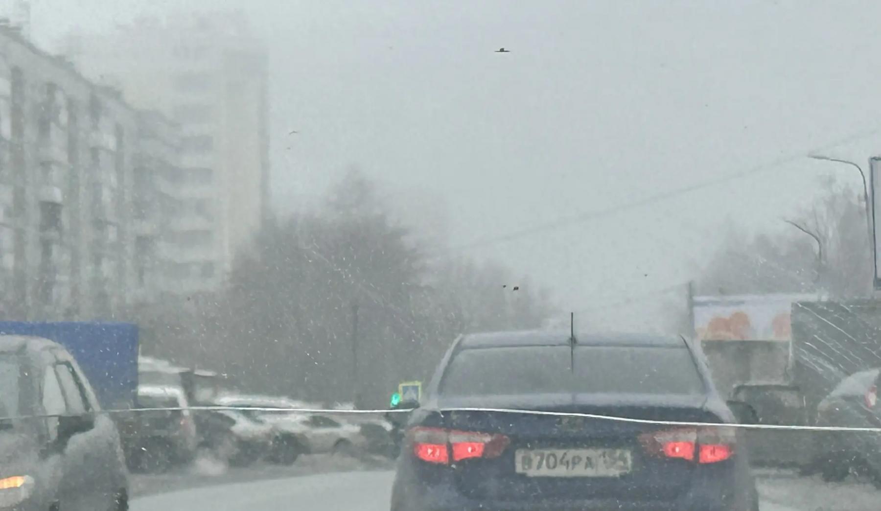 Фото Густой туман опустился на Новосибирск утром 27 марта 6