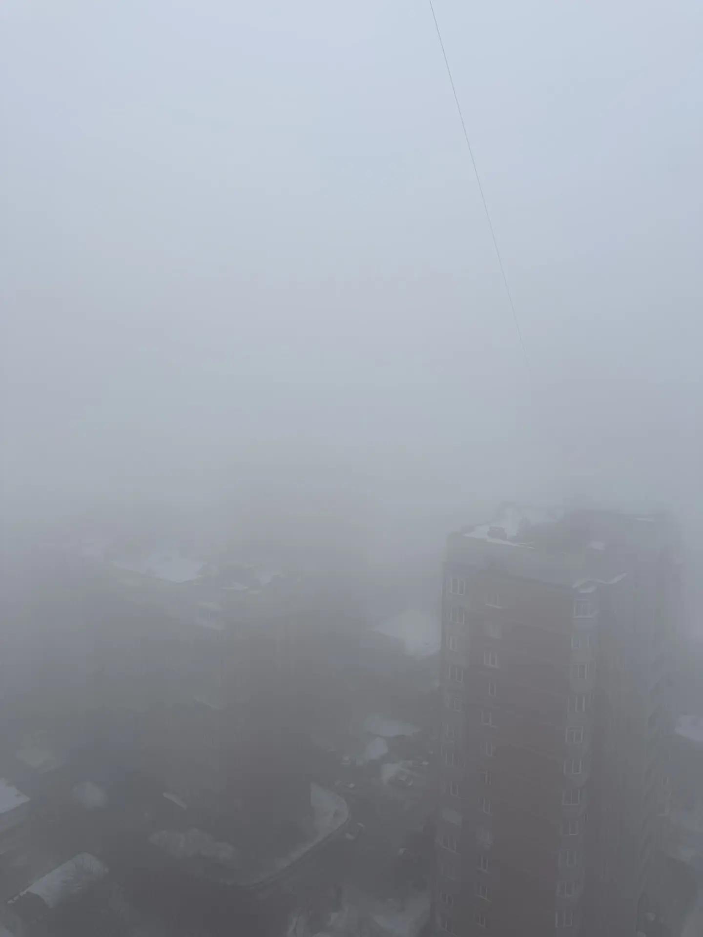 Фото Густой туман опустился на Новосибирск утром 27 марта 5