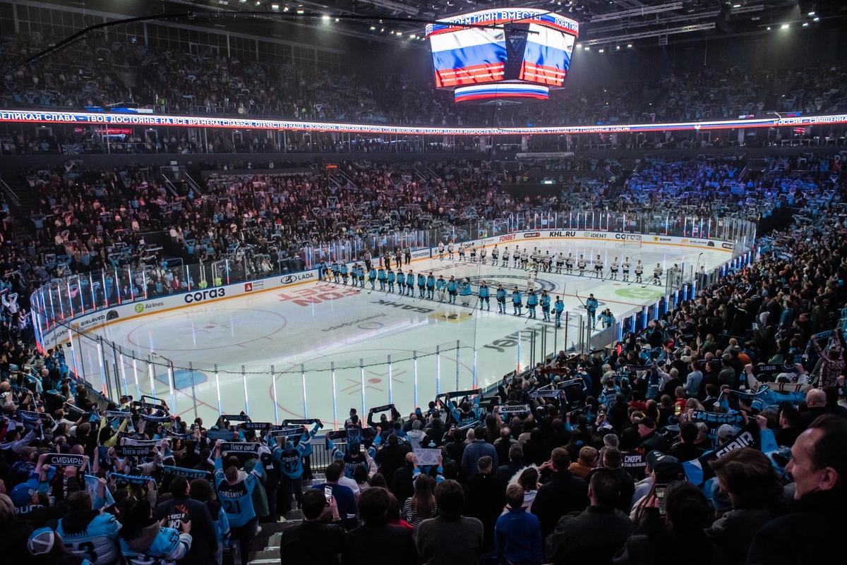 Фото Новосибирская «Сибирь» одержала волевую победу над «Металлургом»: яркие кадры напряжённого матча 2