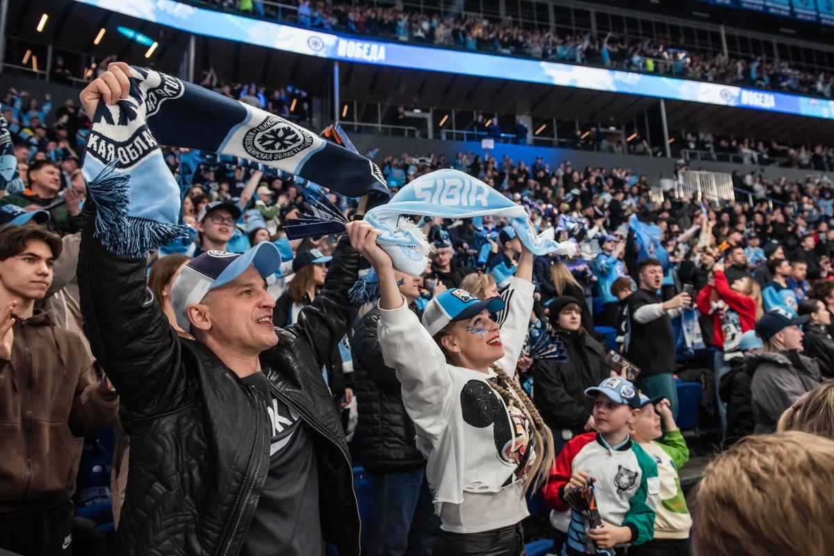 Фото Новосибирская «Сибирь» одержала волевую победу над «Металлургом»: яркие кадры напряжённого матча 33