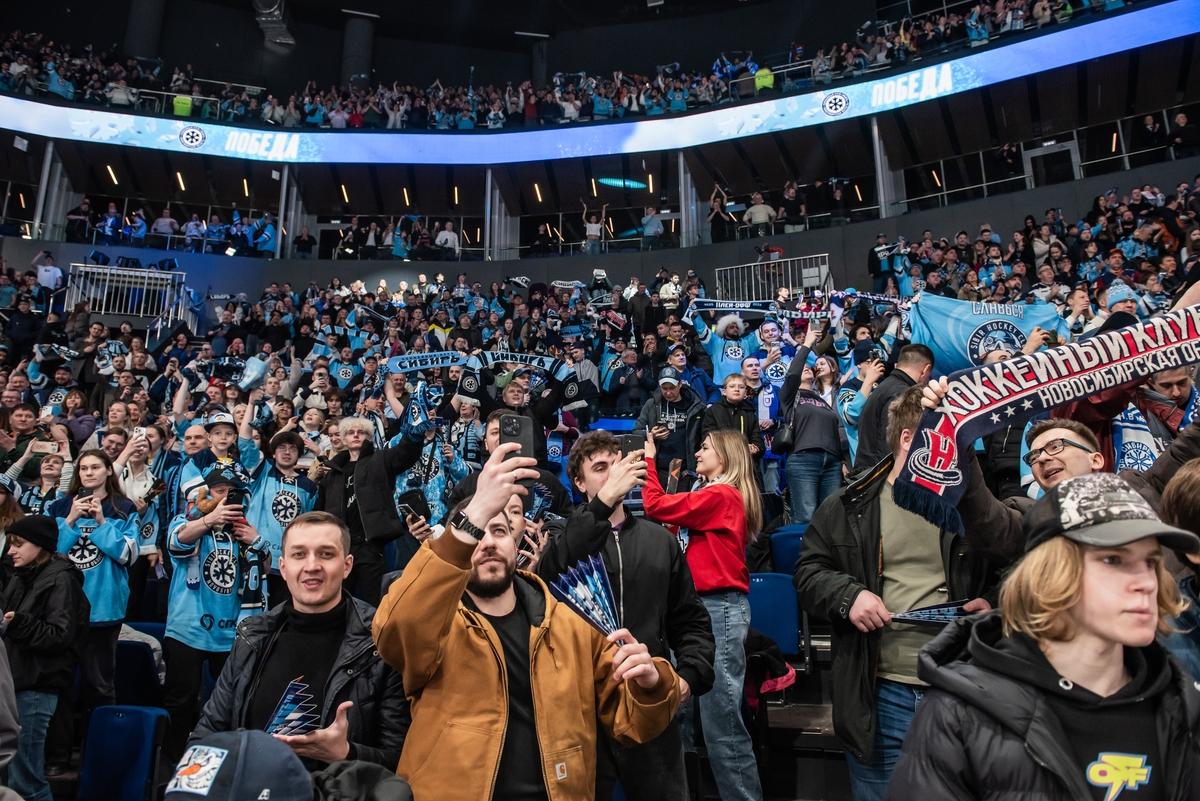 Фото Новосибирская «Сибирь» одержала волевую победу над «Металлургом»: яркие кадры напряжённого матча 34