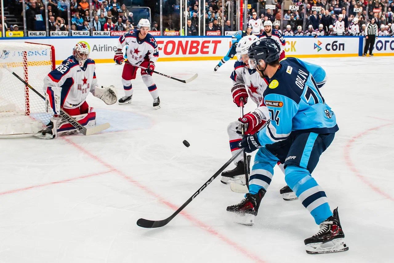 Фото Новосибирский ХК «Сибирь» обыграл ЦСКА со счетом 3:2. ФОТОРЕПОРТАЖ 5
