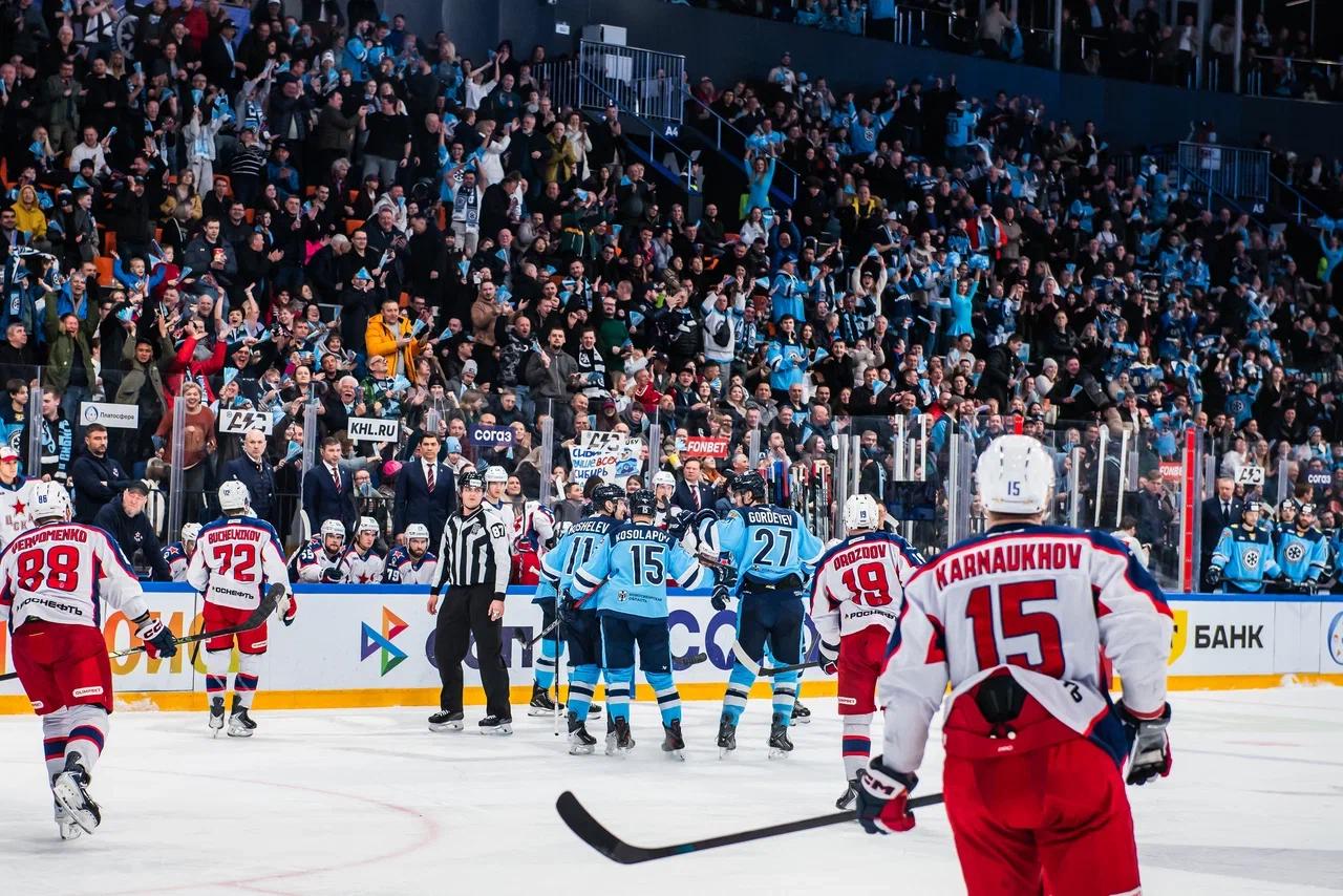 Фото Новосибирский ХК «Сибирь» обыграл ЦСКА со счетом 3:2. ФОТОРЕПОРТАЖ 6