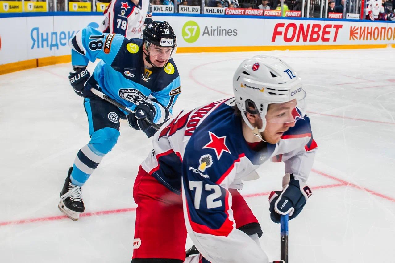 Фото Новосибирский ХК «Сибирь» обыграл ЦСКА со счетом 3:2. ФОТОРЕПОРТАЖ 14