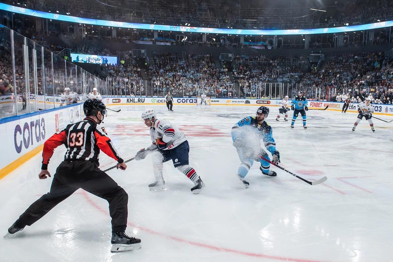 Фото Новосибирский ХК «Сибирь» проиграл «Металлургу» со счетом 1:3. ФОТОРЕПОРТАЖ 2