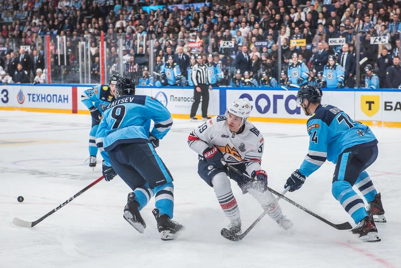 Фото Новосибирский ХК «Сибирь» проиграл «Металлургу» со счетом 1:3. ФОТОРЕПОРТАЖ 5