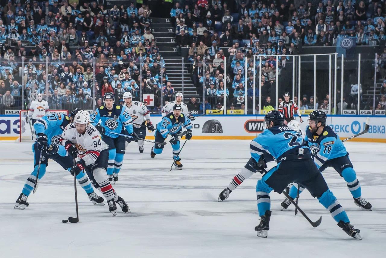 Фото Новосибирский ХК «Сибирь» проиграл «Металлургу» со счетом 1:3. ФОТОРЕПОРТАЖ 13