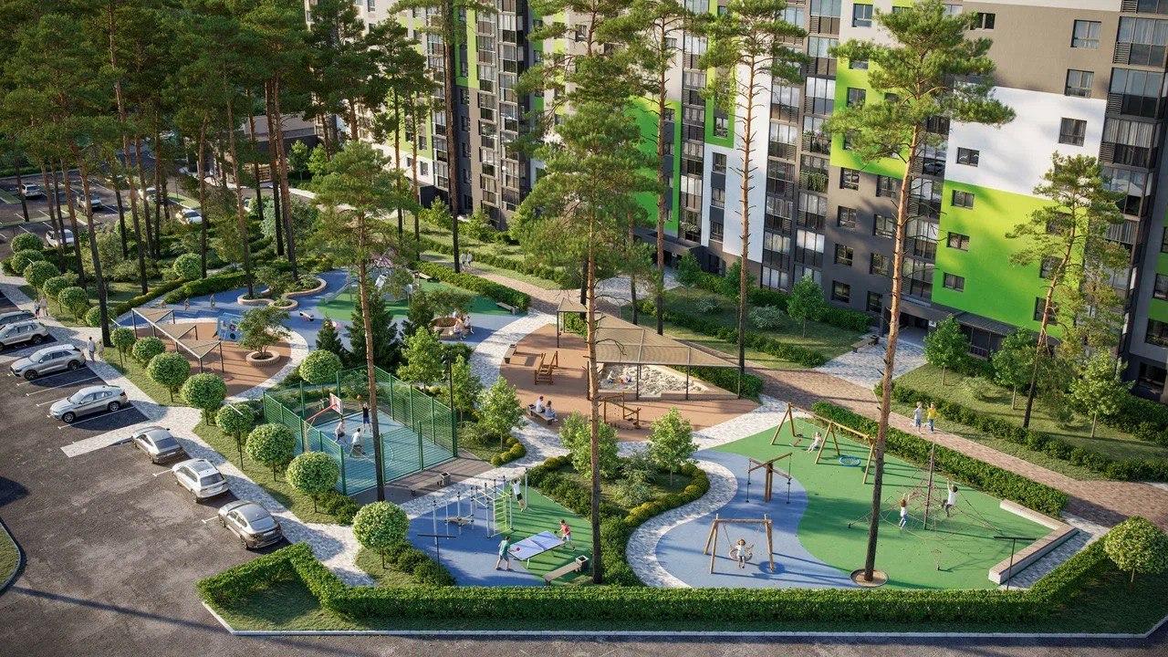 Фото Научный подход к тишине: как выглядит новый проект ГК «Расцветай» на берегу озера Каинка 2