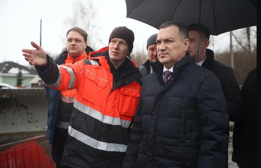 Фото Мэр Новосибирска: капитальный ремонт моста через реку Тулу планируем завершить уже этой осенью 2