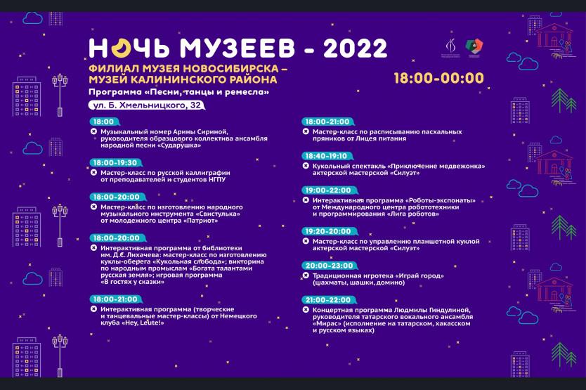 Фото В Новосибирске представлена полная программа «Ночи музеев-2022» 12