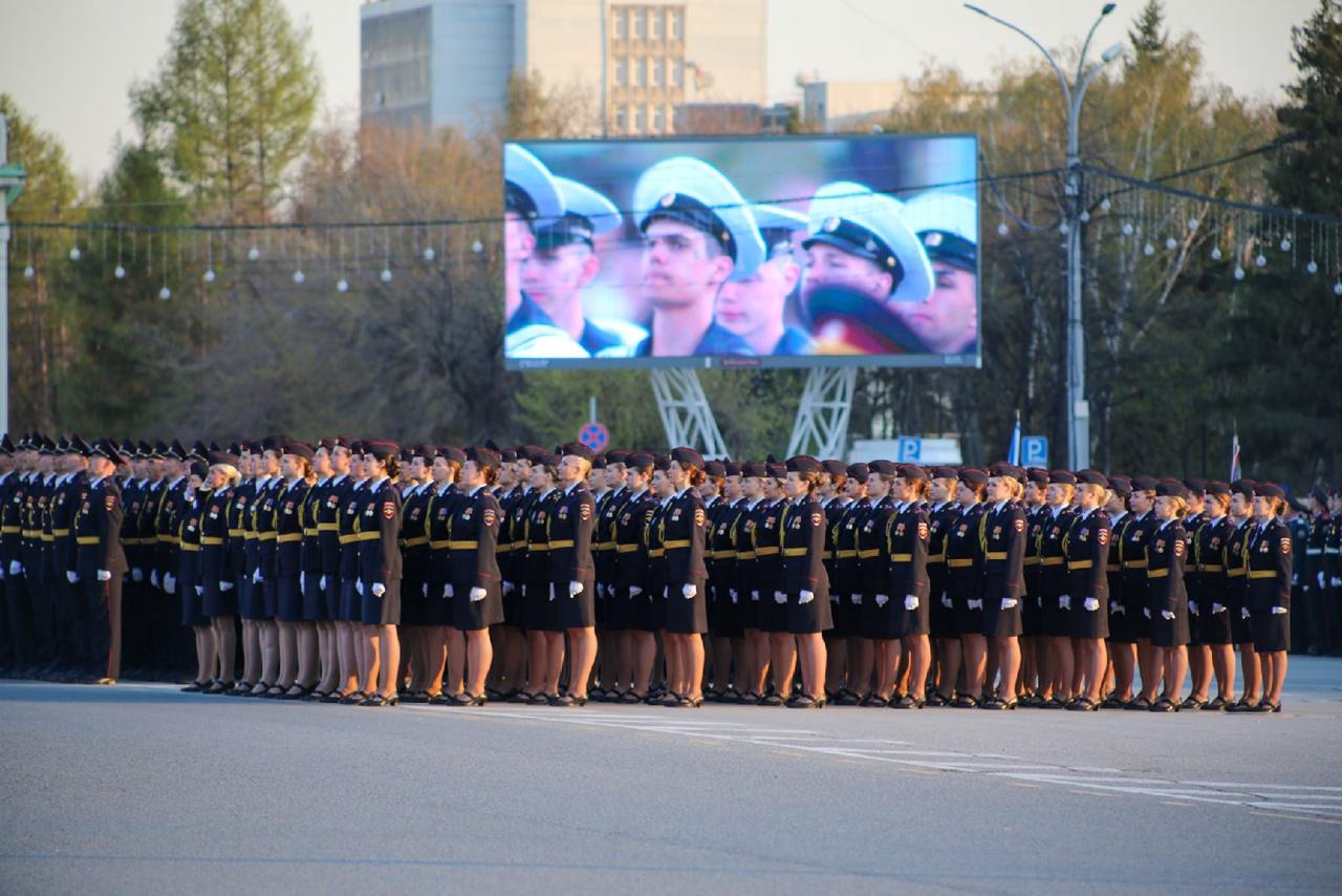 Фото В Новосибирске 5 мая прошла первая репетиция Парада Победы 11