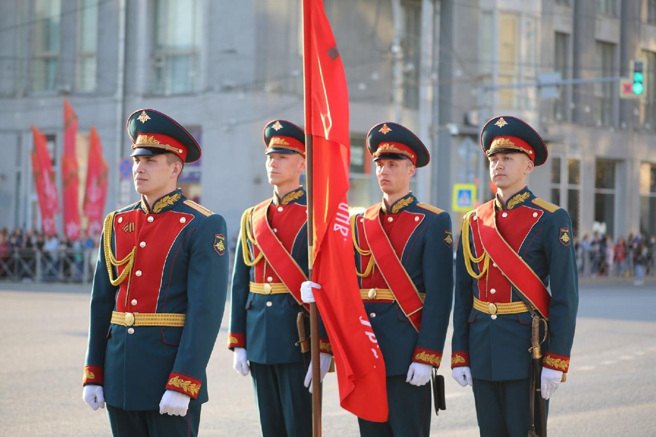 Фото В Новосибирске 5 мая прошла первая репетиция Парада Победы 7