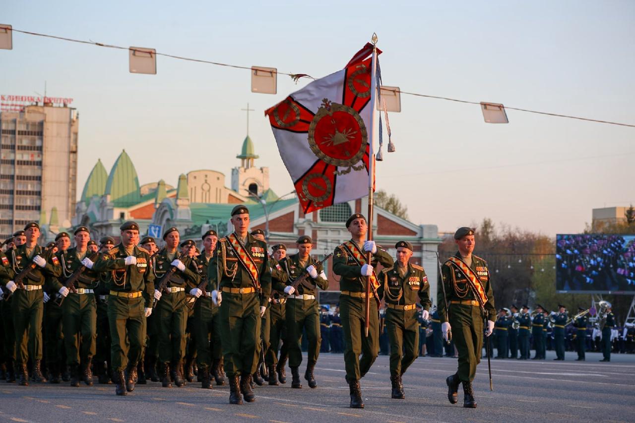 Фото В Новосибирске 5 мая прошла первая репетиция Парада Победы 8