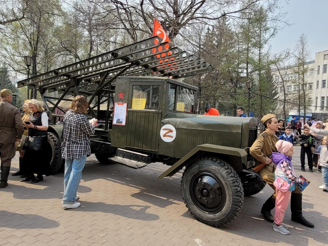 Фото В Новосибирске ретротехнику времен ВОВ не пустили на Парад Победы 3