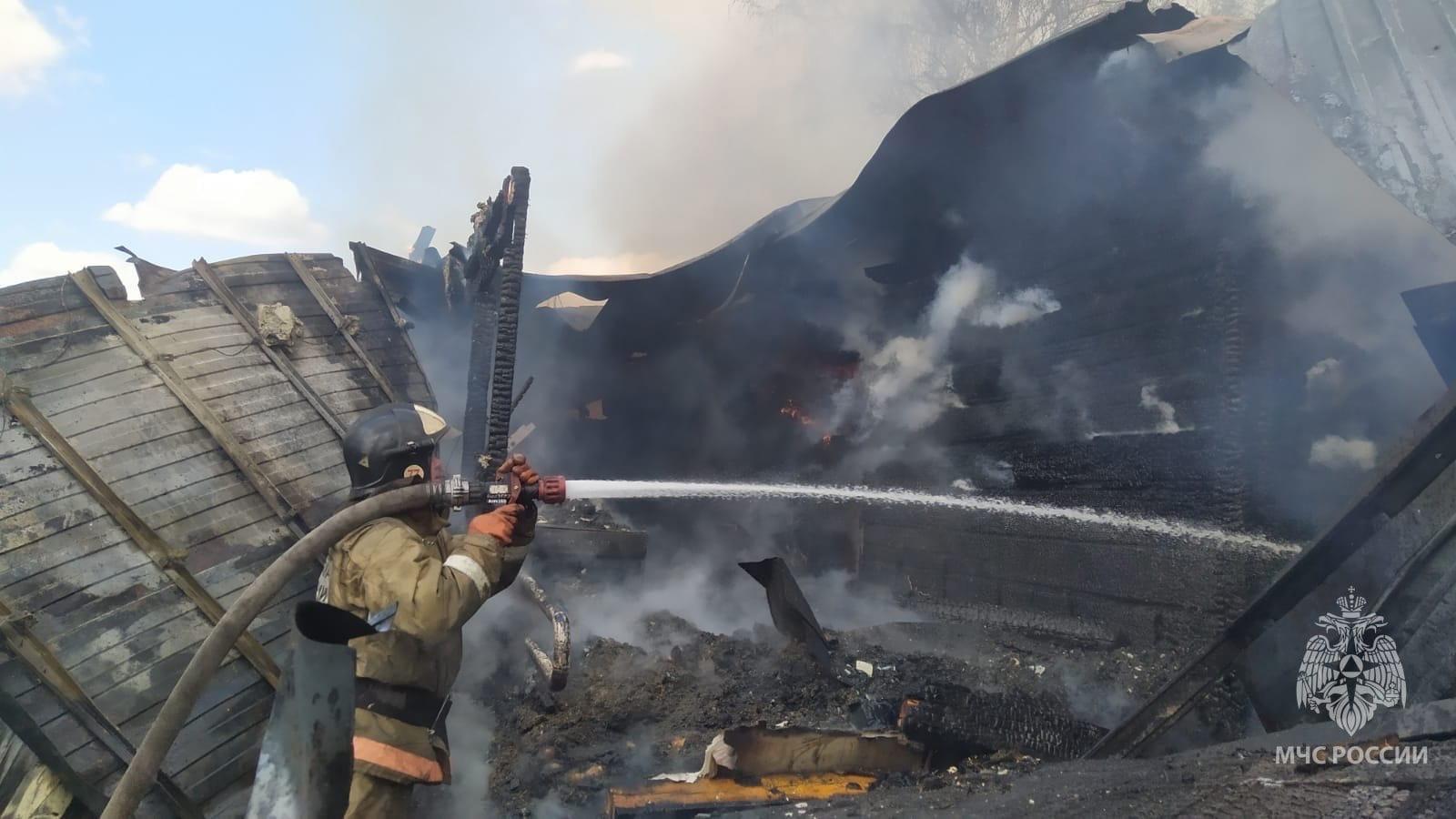 Фото В Первомайском районе Новосибирска сгорели два дома и две машины 2