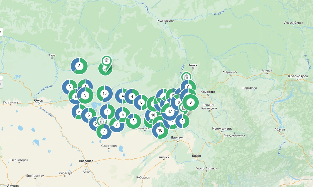 Фото В Новосибирской области появилась интерактивная карта проектов благоустройства 2