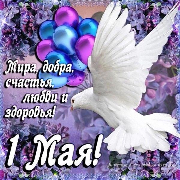 Фото «Мир! Труд! Май!»: поздравительные открытки на 1 мая 3