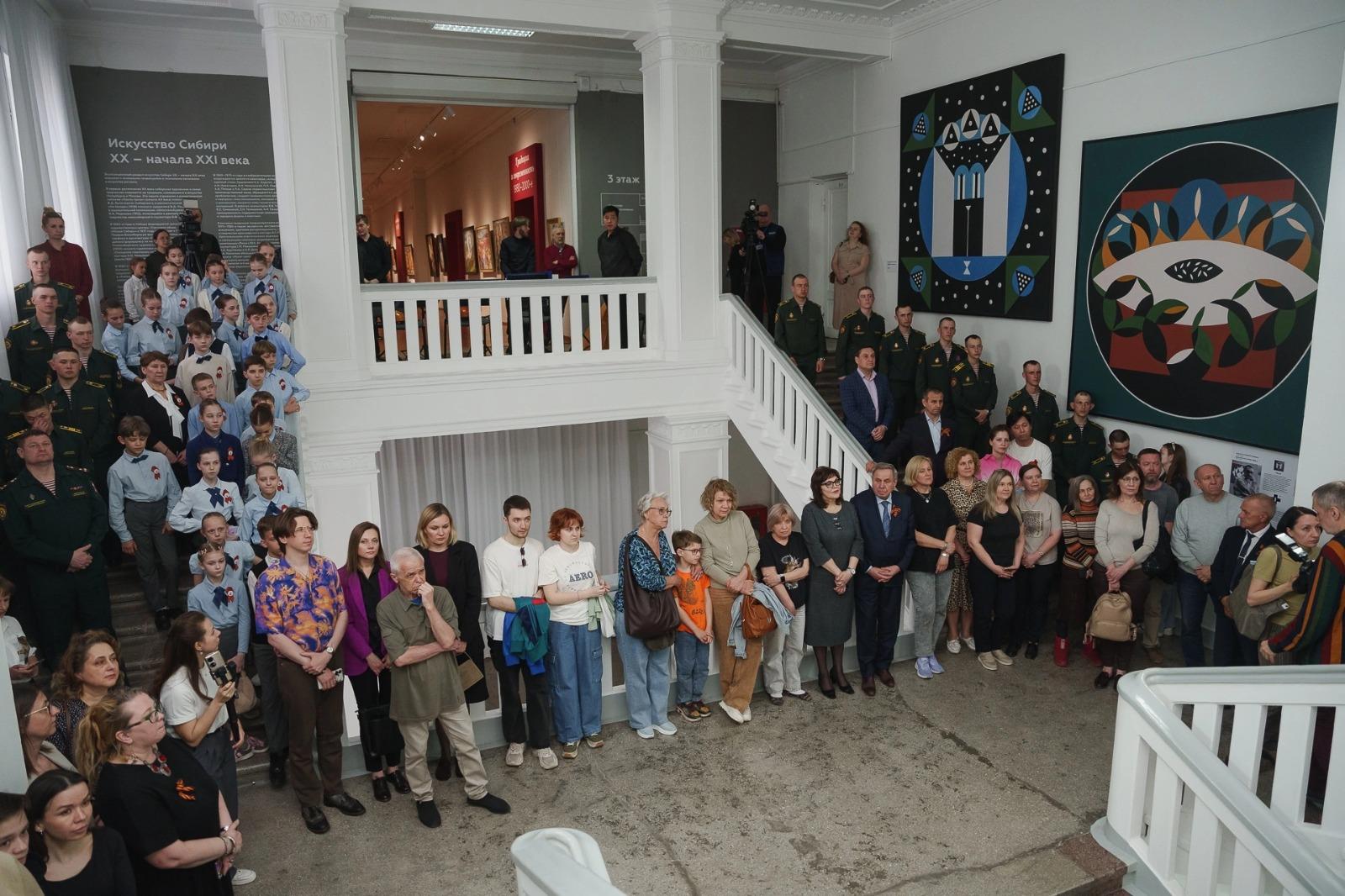 Фото Выставка Новосибирского художественного музея посвящена Победителям 5 - Сиб.ФМ Фото Выставка Новосибирского художественного музея посвящена Победителям 5