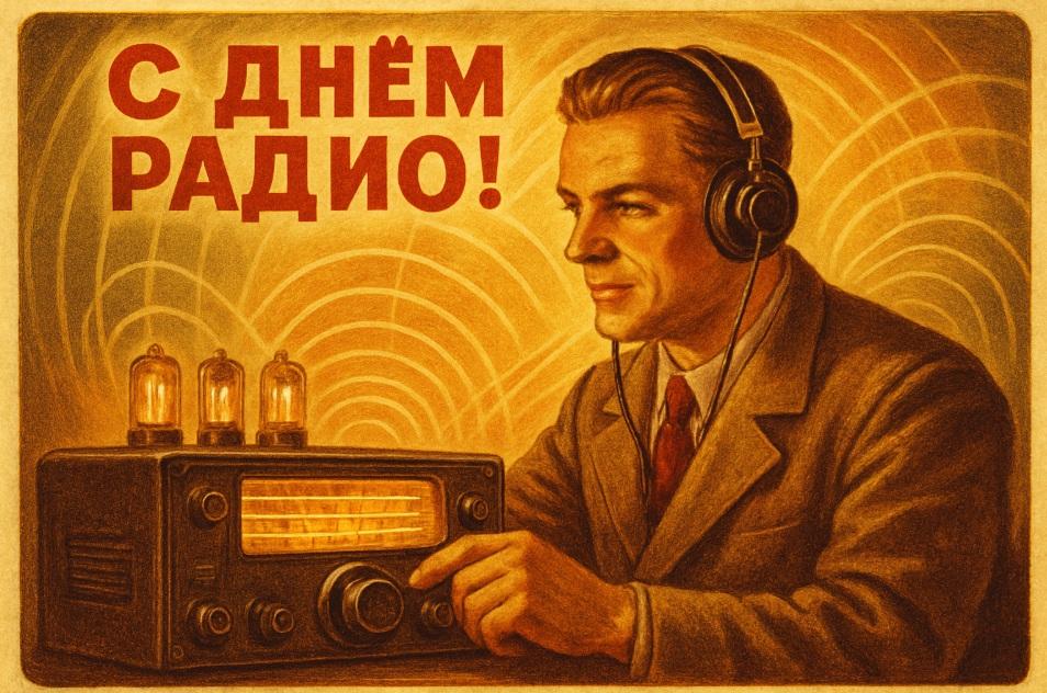 Фото С Днем радио! Красивые открытки и поздравления для связистов и радиолюбителей 7 мая 2