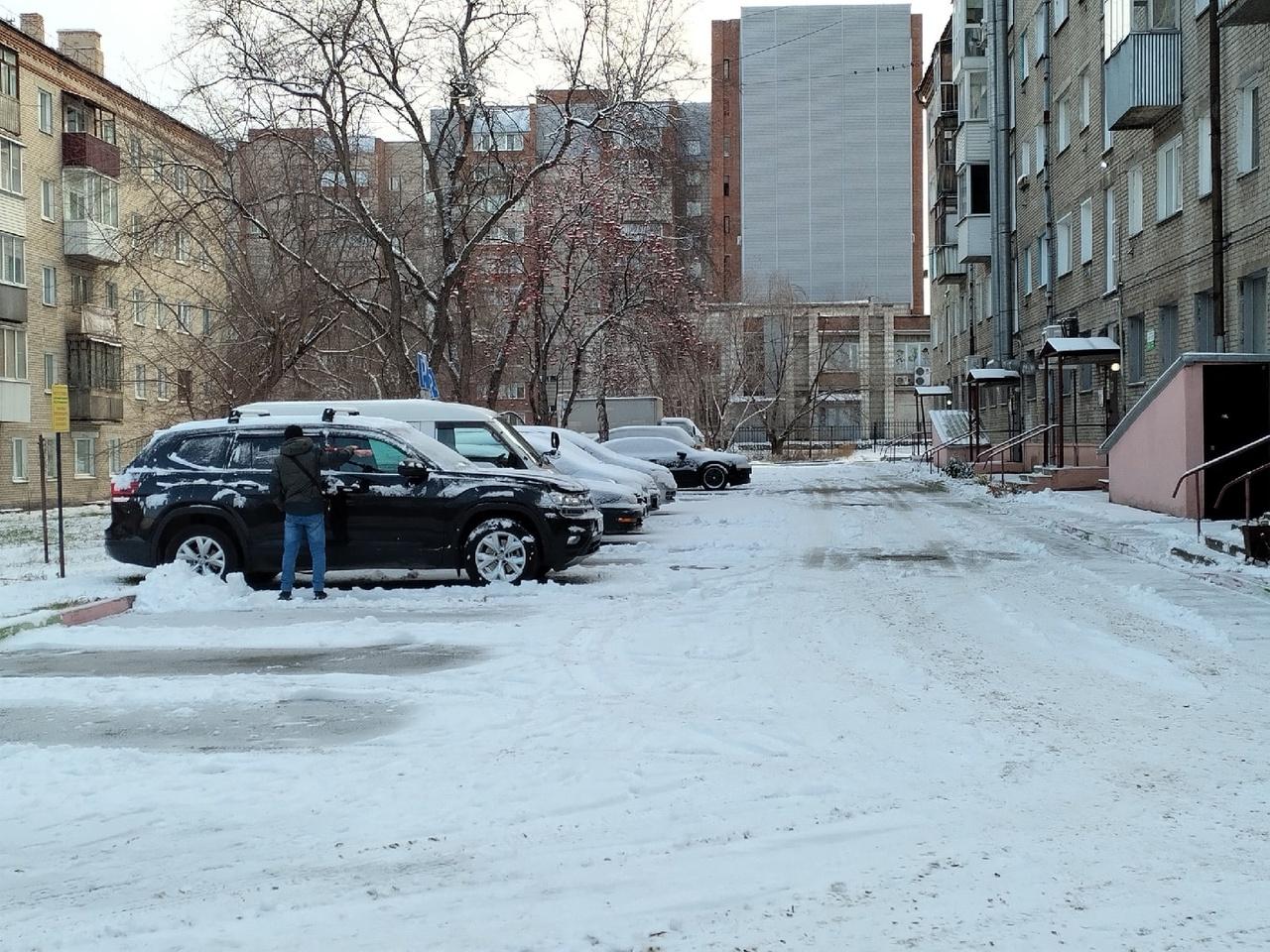 Фото Грязная пятница в Новосибирске: фоторепортаж с улиц города после снегопада 11 ноября 16
