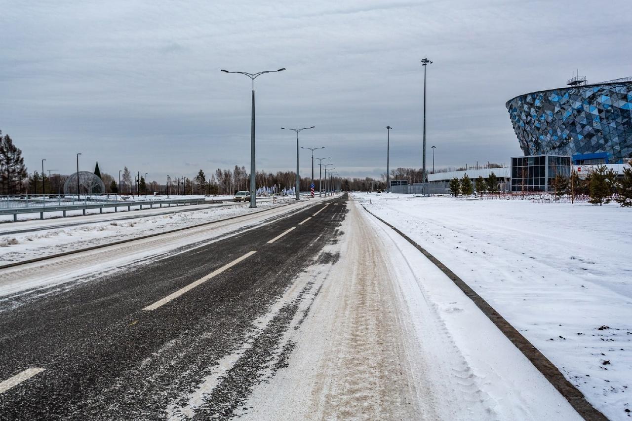 Фото В Новосибирске показали дороги от «МЕТРО МиР» возле ЛДС 2