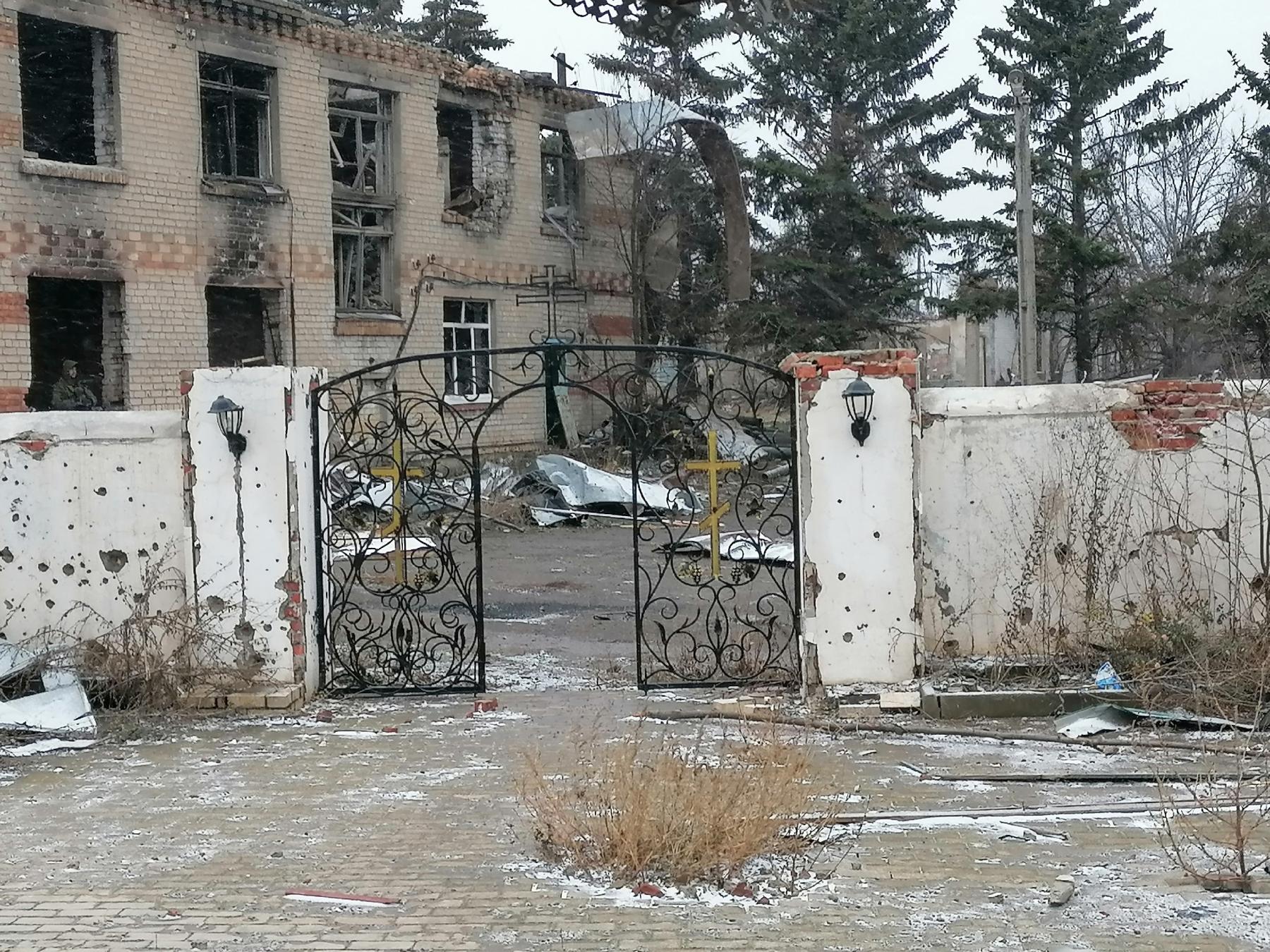 Фото Новосибирский чиновник-доброволец показал фото разрушений в зоне СВО 5