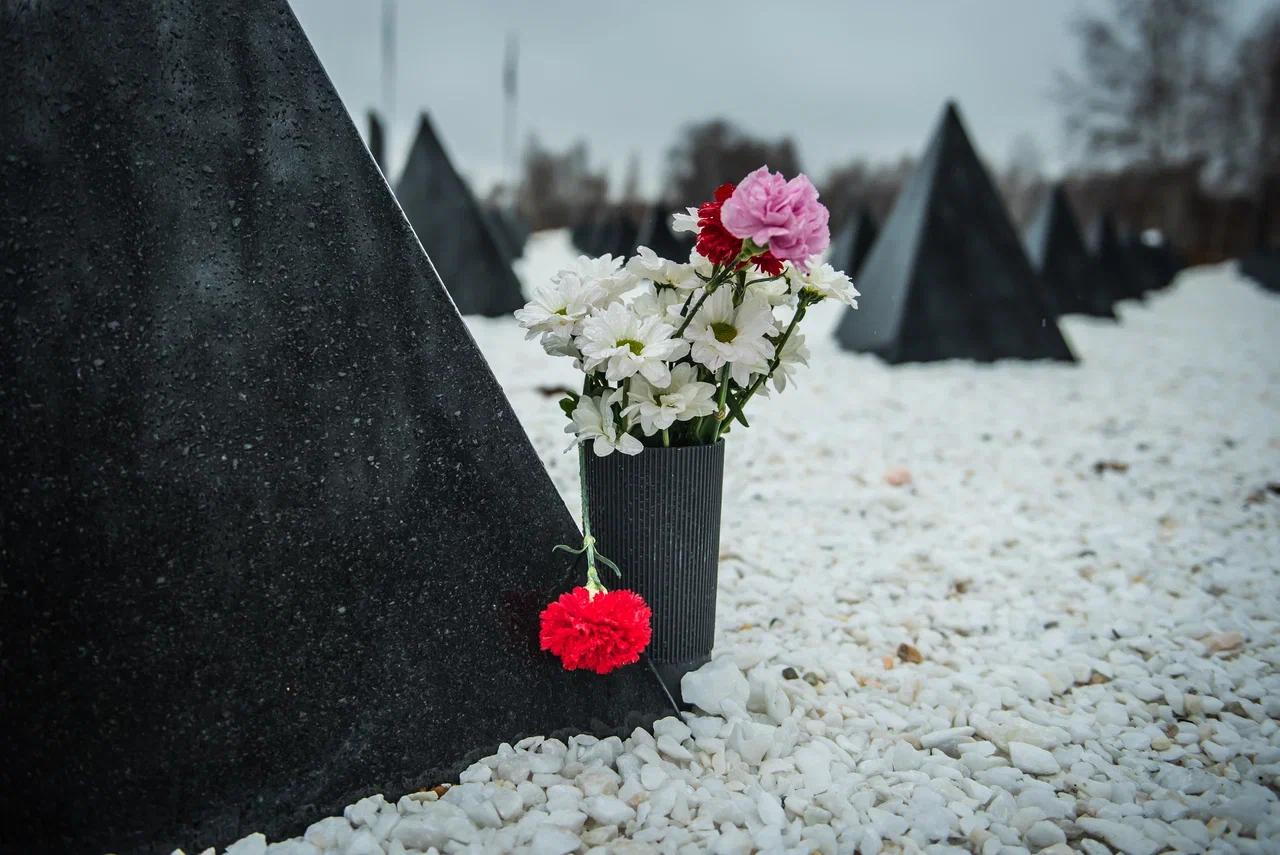 Фото Сотни мраморных «зубов дракона». В Новосибирске открыли мемориал погибшим бойцам ЧВК «Вагнер» 7