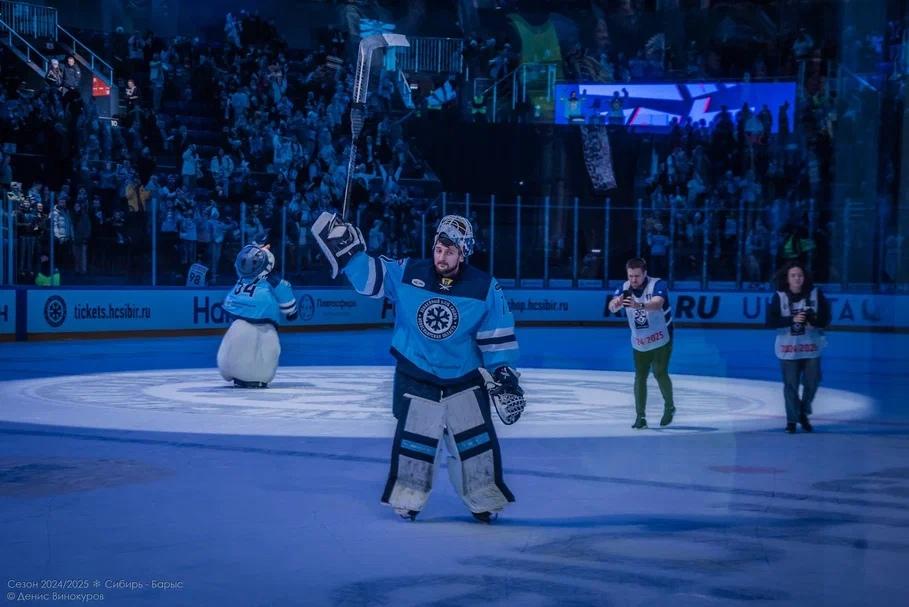 Фото Со счетом 2:0 новосибирский ХК «Сибирь» разгромил «Барыса». Фоторепортаж 2