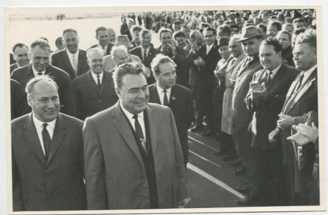 Foto Oпубликованы архивные кадры визита Леонида Брежнева в Новосибирск 2