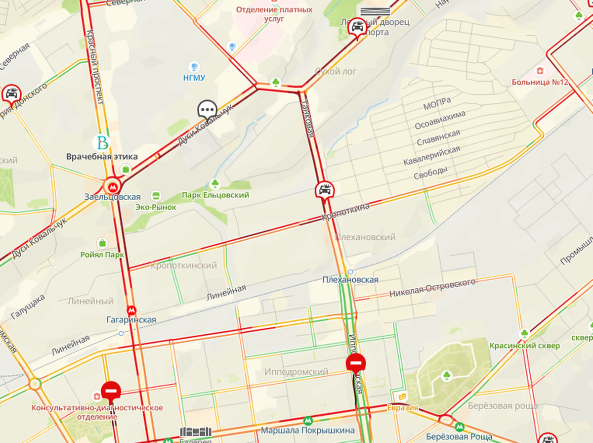 Фото Утром 24 ноября Новосибирск встал в 10-балльные пробки 3 - Сиб.ФМ Фото Утром 24 ноября Новосибирск встал в 10-балльные пробки 3