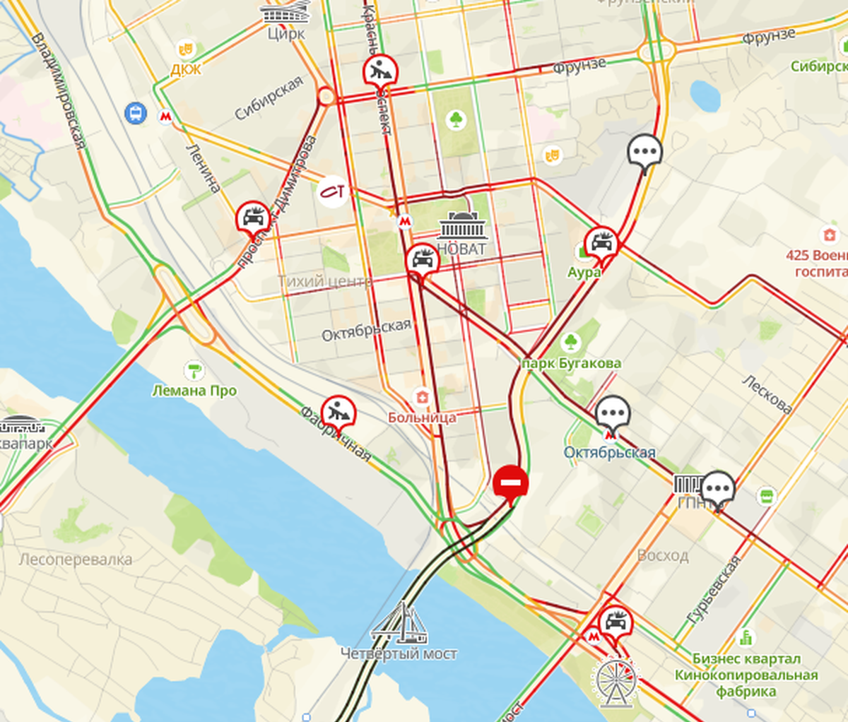 Фото Утром 24 ноября Новосибирск встал в 10-балльные пробки 2 - Сиб.ФМ Фото Утром 24 ноября Новосибирск встал в 10-балльные пробки 2