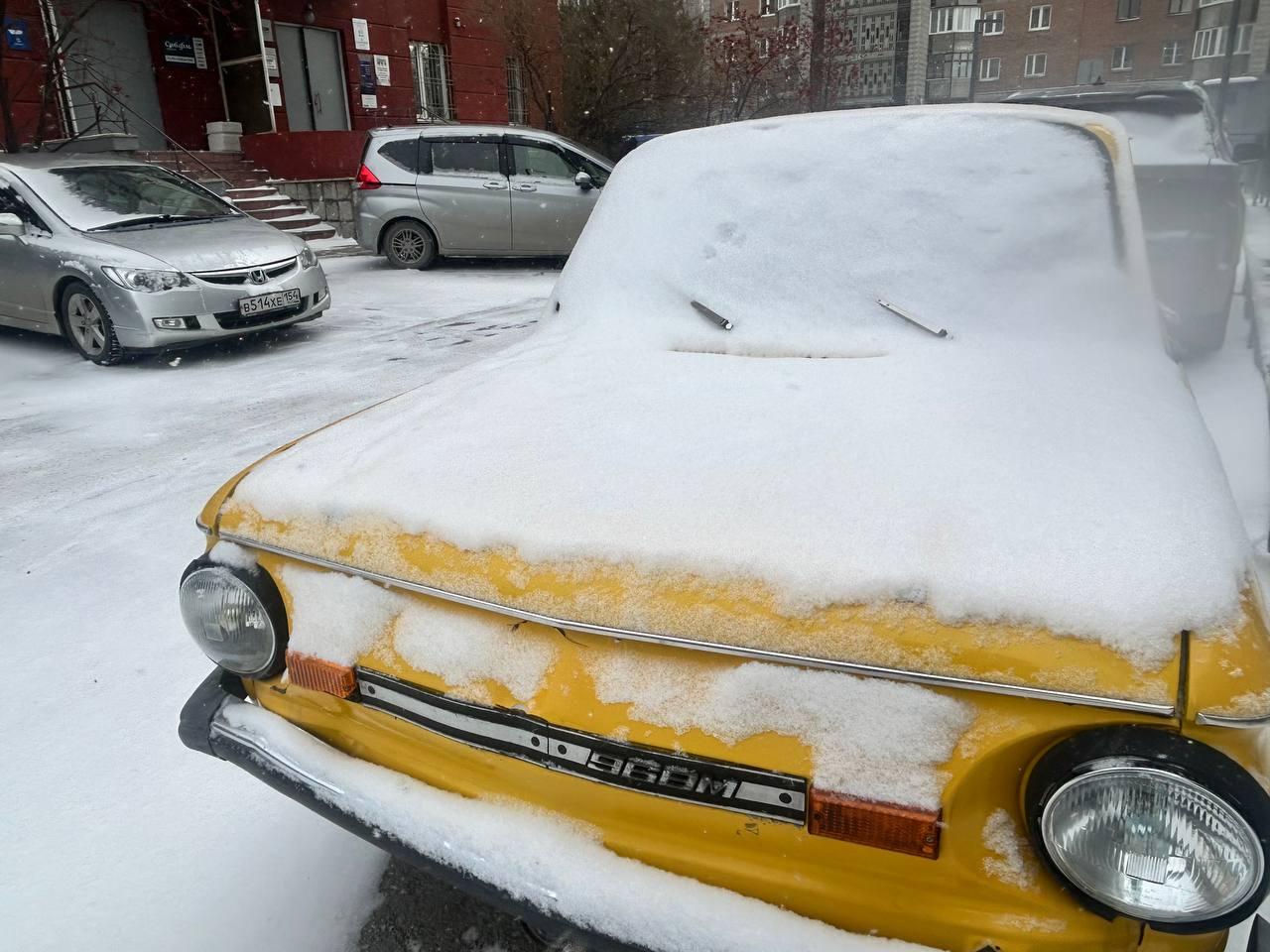 Фото На Новосибирск обрушилась метель 6 ноября 2 - Сиб.ФМ Фото На Новосибирск обрушилась метель 6 ноября 2